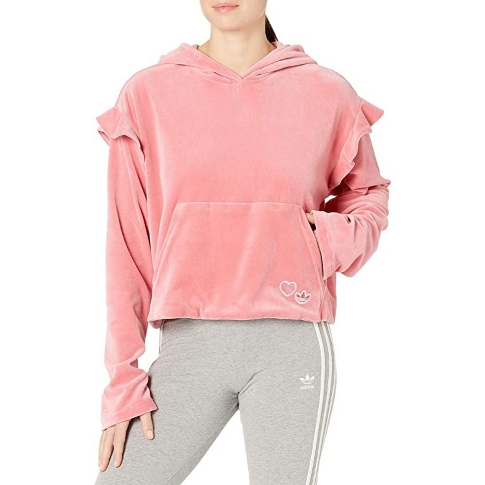Adidas Originals Bellista Hoodie Pink Size Small Womens